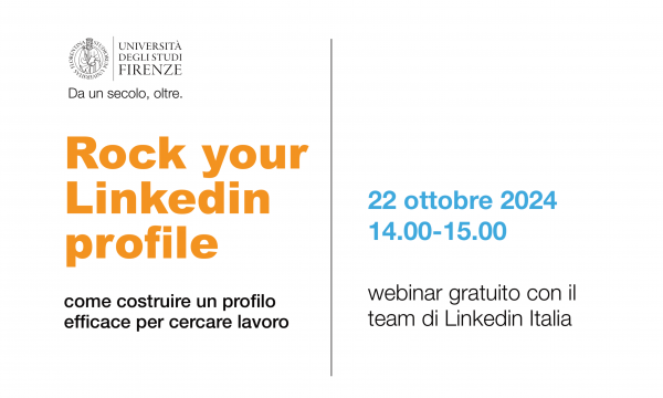 Costruisci un profilo Linkedin efficace per cercare lavoro.